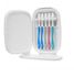 HANSSEM Toothbrush Sterilizer HC-3001 – 85℃ Ceramic Heating, 99.9% Germ Elimination, Wall-Mounted or Stand Holder, Low Energy 5W _ Made in KOREA